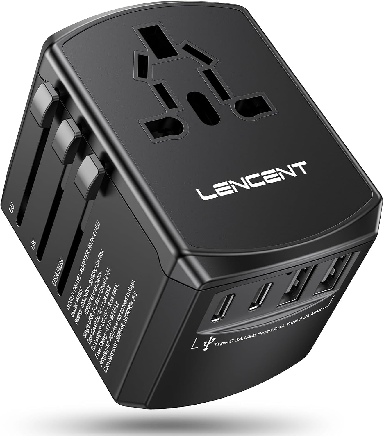 LENCENT Universal‑Reiseadapter